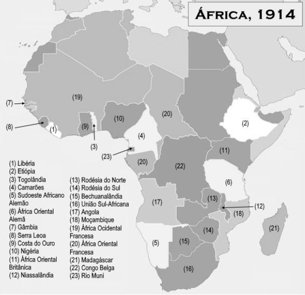 Africa 1914