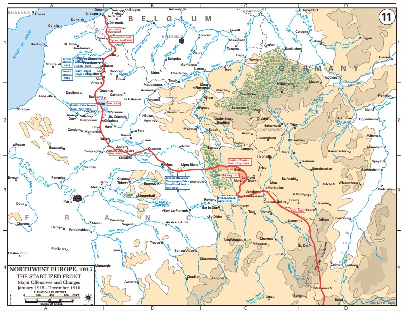 WW1 11 Frente Ocidental 1915