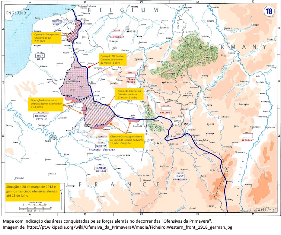 Western front 1918 german 2